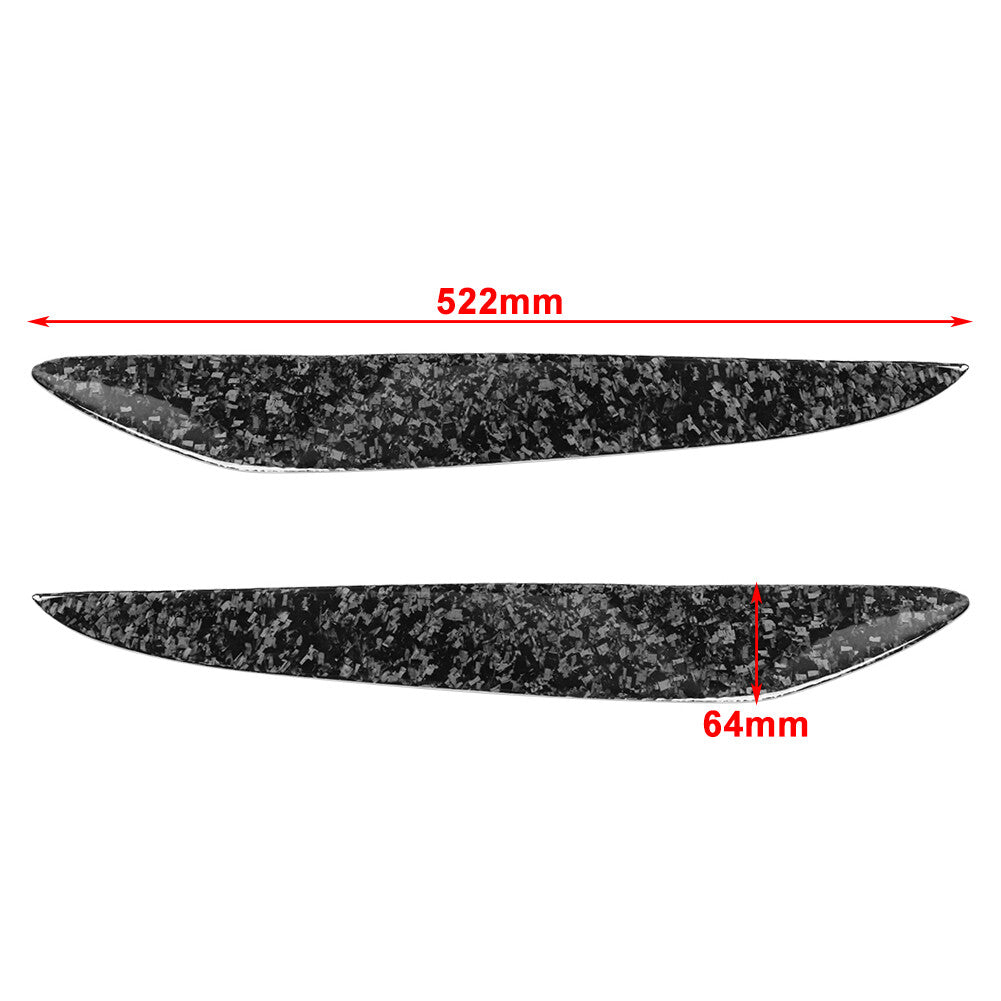 Headlight Eyebrow Eyelid Cover for Mazda 3 BL 2009-2013