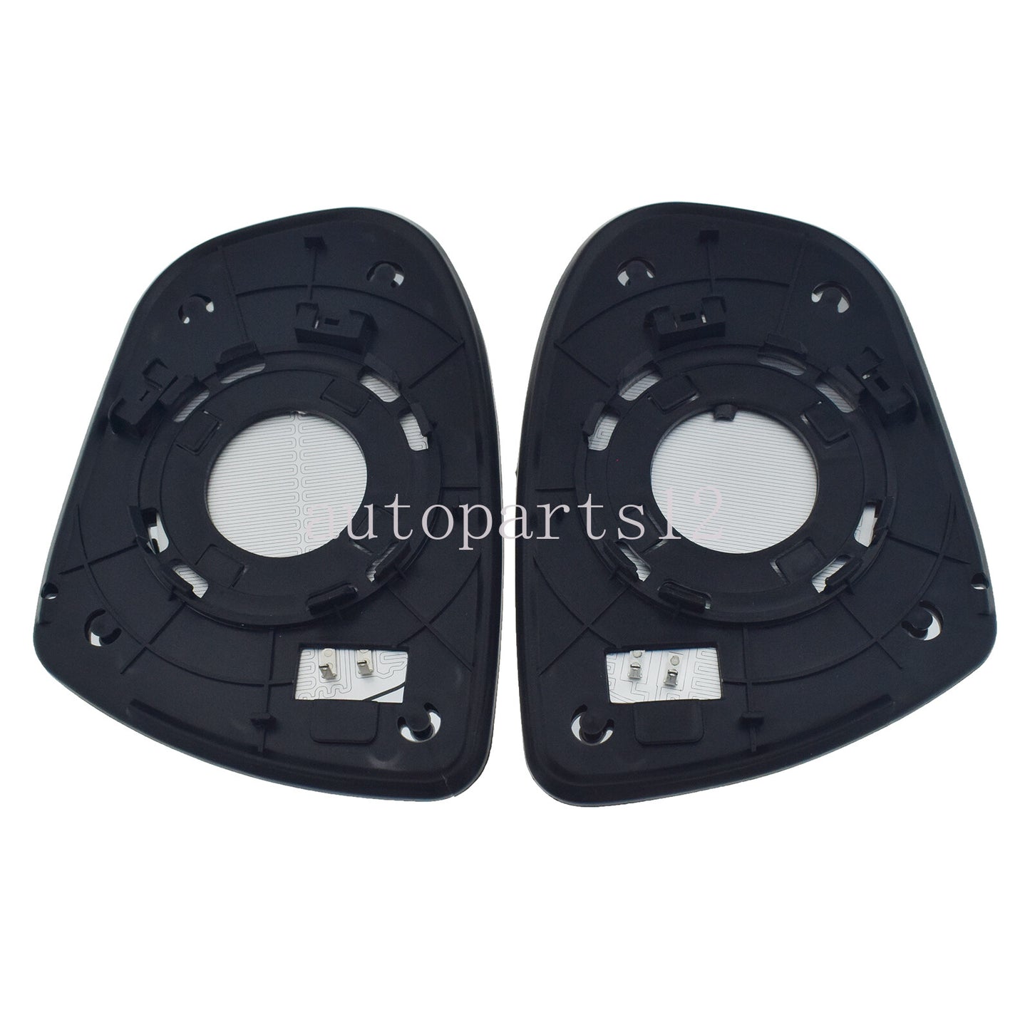 Left and right mirror-finish heated windows (pair) for Kia Optima 2011 - 2016