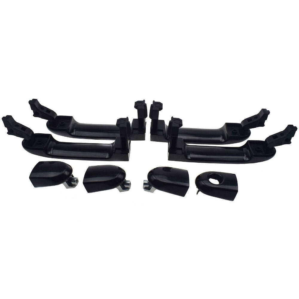 Set of 4 Exterior Door Handles FL RL RR for Nissan Versa 2007-2012 1.6L 1.8L