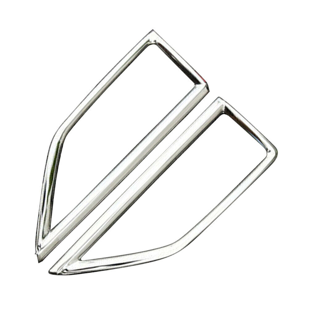 2 x Front Middle Air Vent Cover Trim Fit for Subaru Forester 2019-2022 2020 Silver