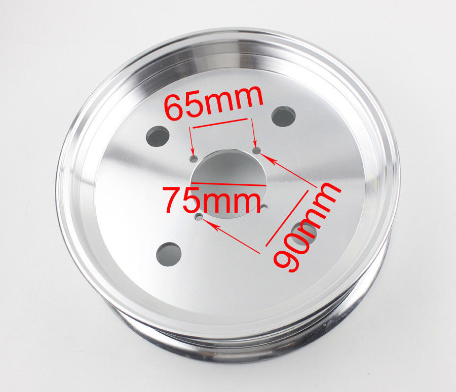 1 Pair Aluminium Rims for Honda Monkey Z50 Z50A Bikes Skyteam Z50 3.50X10 wheels