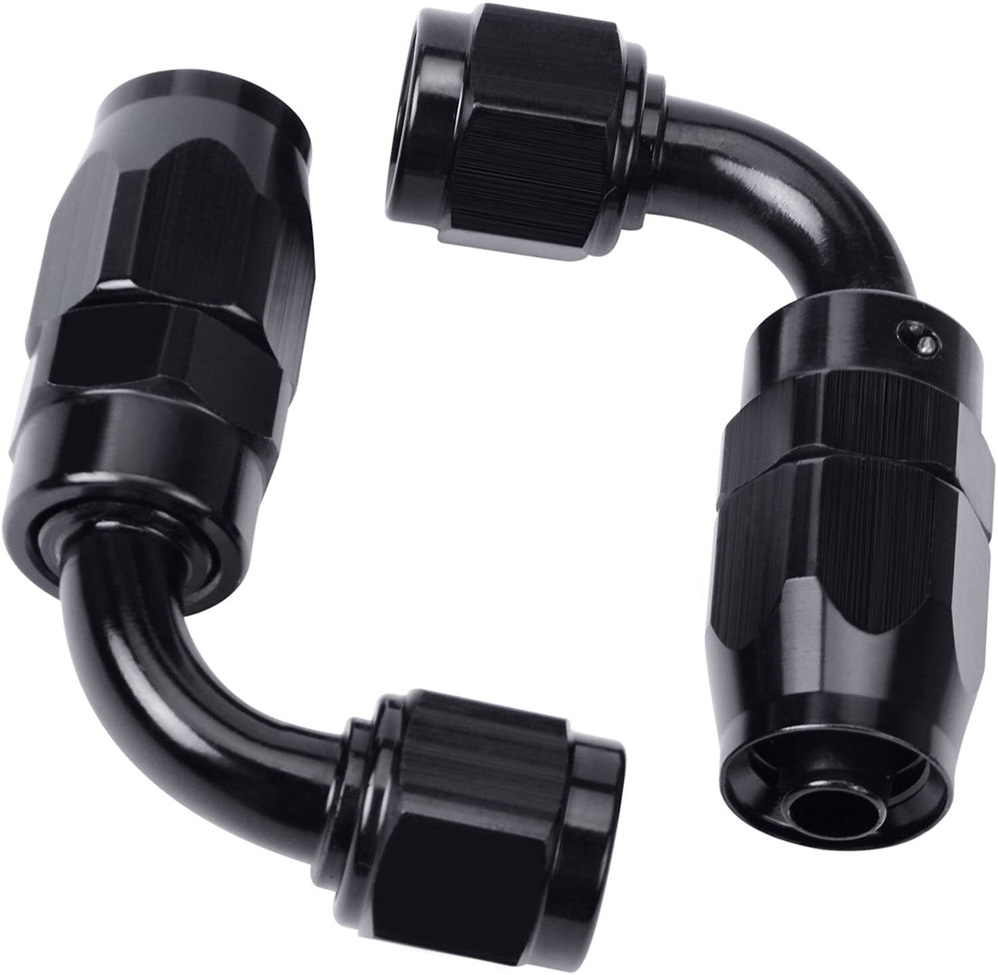 6AN 3/8 inch ID Hose Nylon Braided Stainless Steel Fuel Line Fitting 16 ft