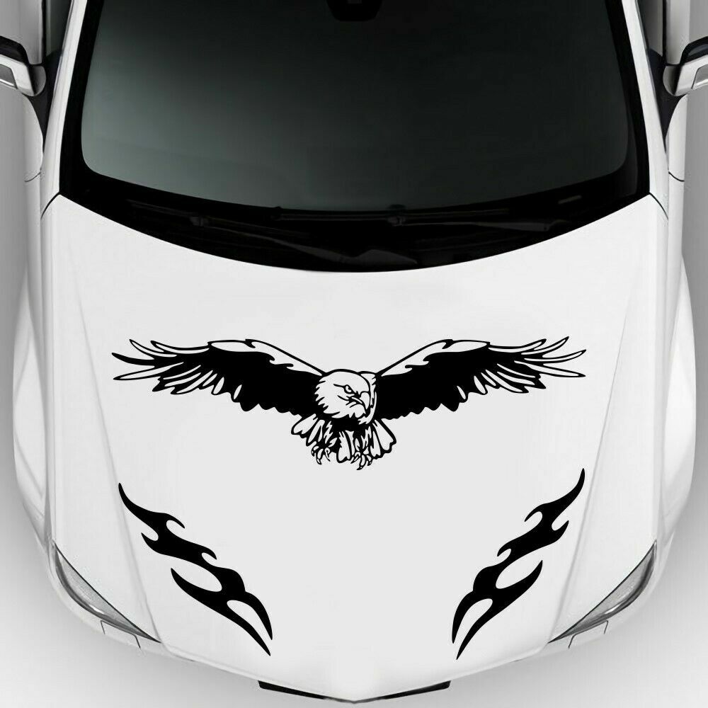 Car bonnet door sticker body animal vinyl sticker black universal