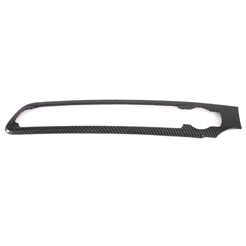 for Kia Seltos 20-2023 Carbon Fiber Central Air Condition Outlet Vent Frame Trim