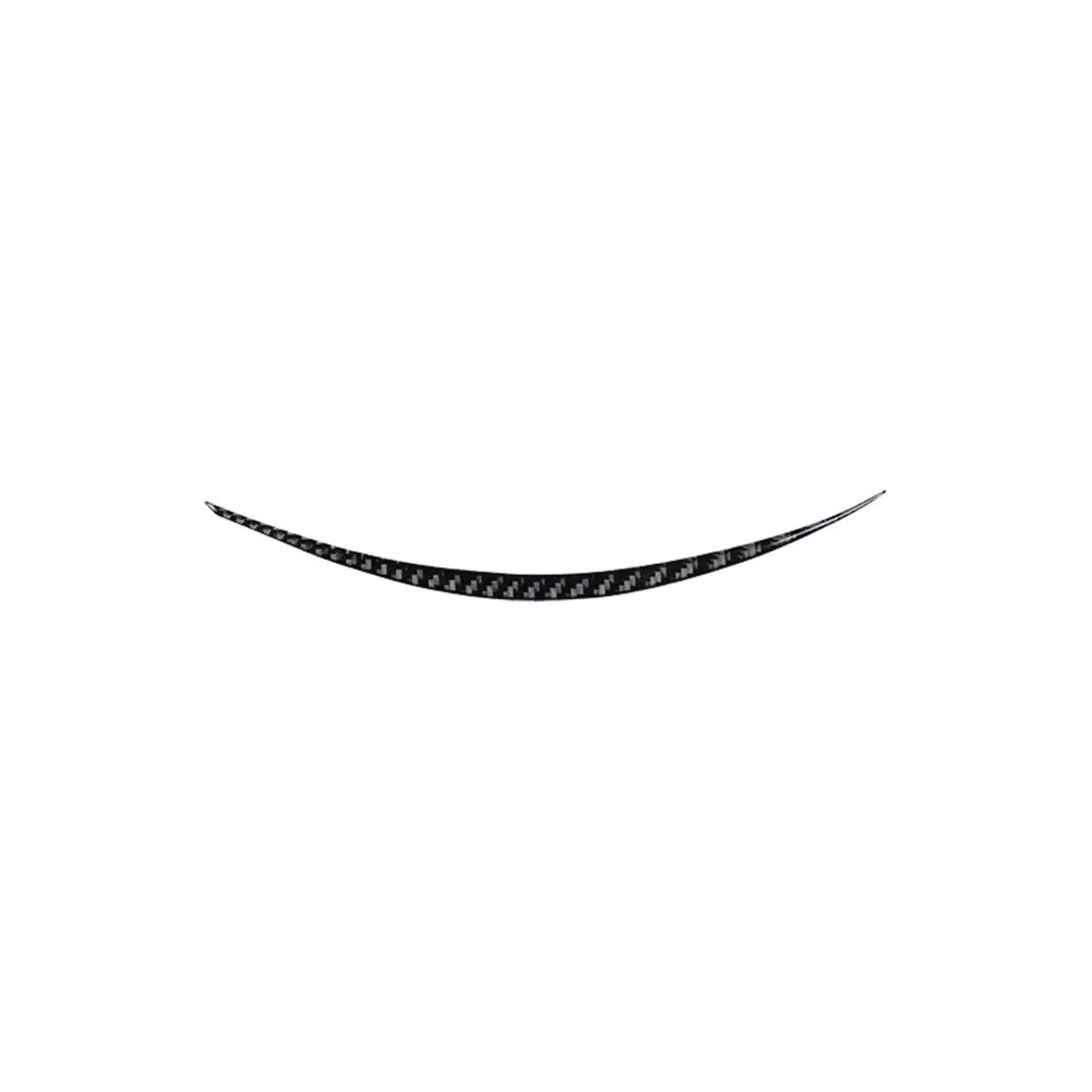 Internal carbon fiber steering wheel cover trim strip for ford for Mustang Mach-E