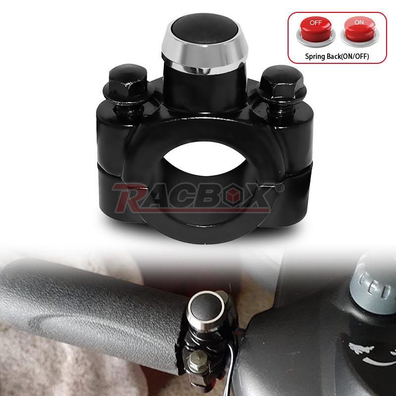 7/8 Aluminum Motorcycle Horn Switch Momentary Button Electric Power Start Tools