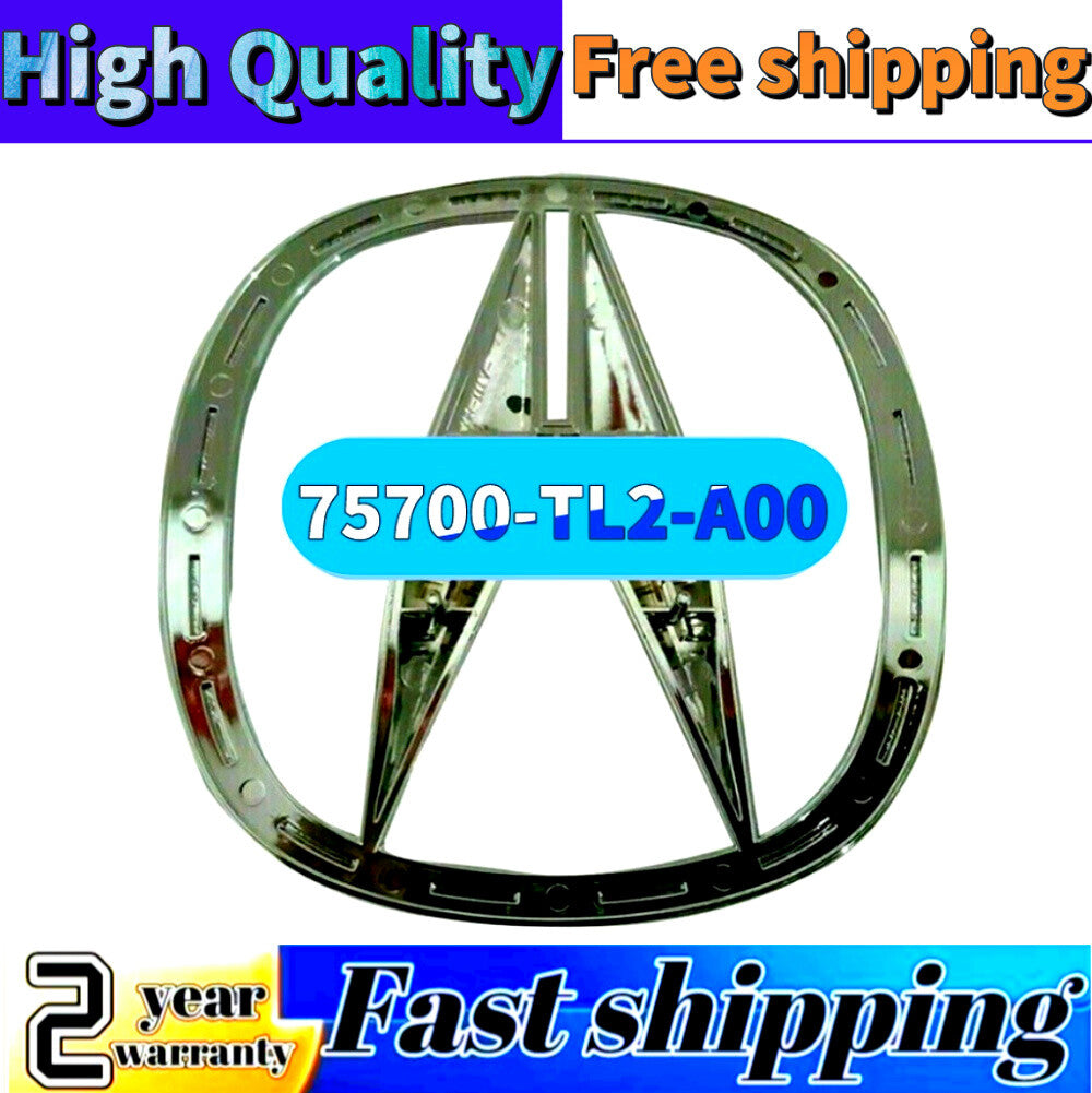 Front Grille Badge Car Badge 75700-TL2-A00 Applicable to 2013-2015 ILX and 2009-2014 TSX