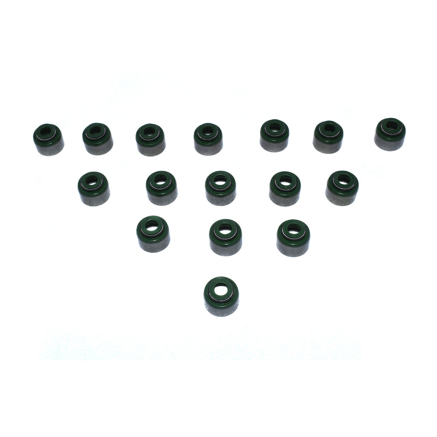 16Pcs Intake Exhaust Valve Stem Seals for Honda Accord for Civic Fit for Acura for RDX TSX