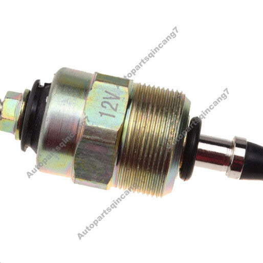 12V Fuel Solenoid 2852741 for Case Engines P85 F4CE9484C F4CE9484L J600 J604