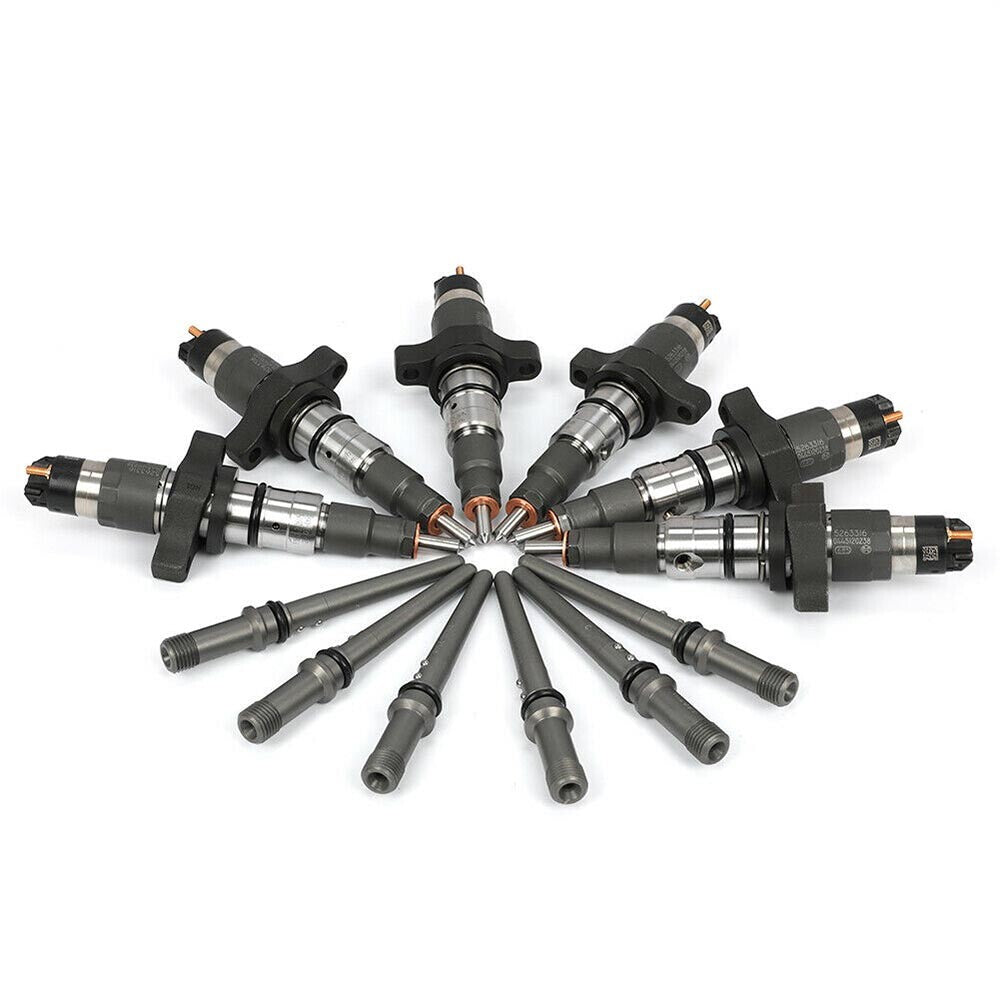 6 Set Diesel Fuel Injectors w/ Tube For 0445120238 04-09 for Dodge for Ram 5.9L