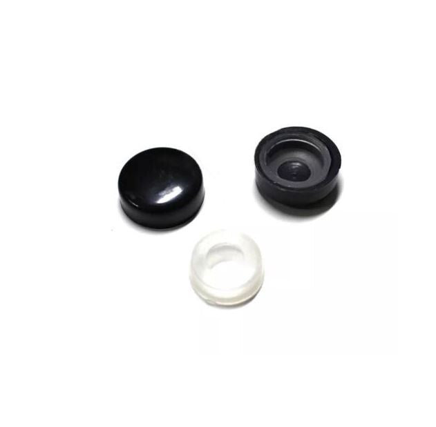 Car license plate frame cover cap, trunk 4-hole ultra-thin black, suitable for Buick .