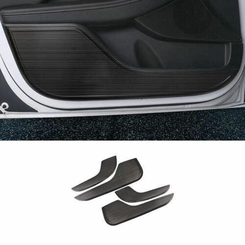 for Hyundai Sonata 2020-2023 Black Inner Door Anti-kick Panel Guard Cover Trim4