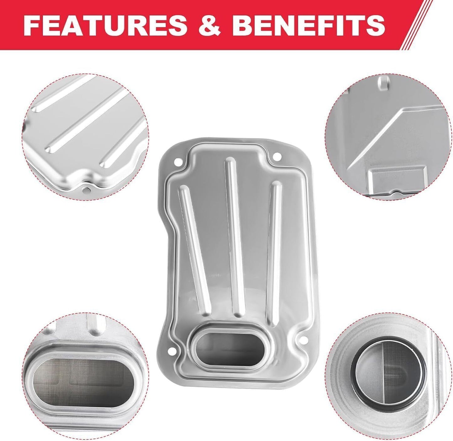 TRANSMISSION FILTER GASKET FOR A750E for TOYOTA 4RUNNER TACOMA TUNDRA 4.0 4.7L 03-20