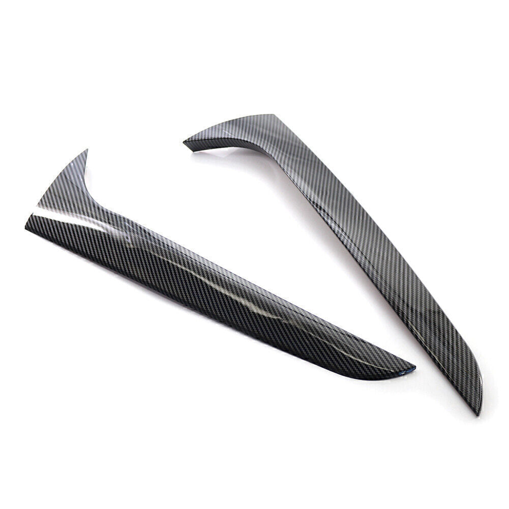 Rear Window Side Spoiler Canard Splitter for Audi A4 B8 Allroad Avant 2009-2016