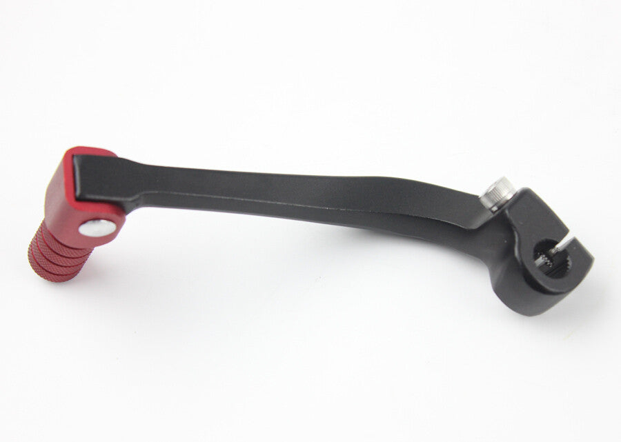 Black/Red Alloy Gear Shift Lever Shifter Pedal for Honda CRF 110 Dirt Bike 13-23