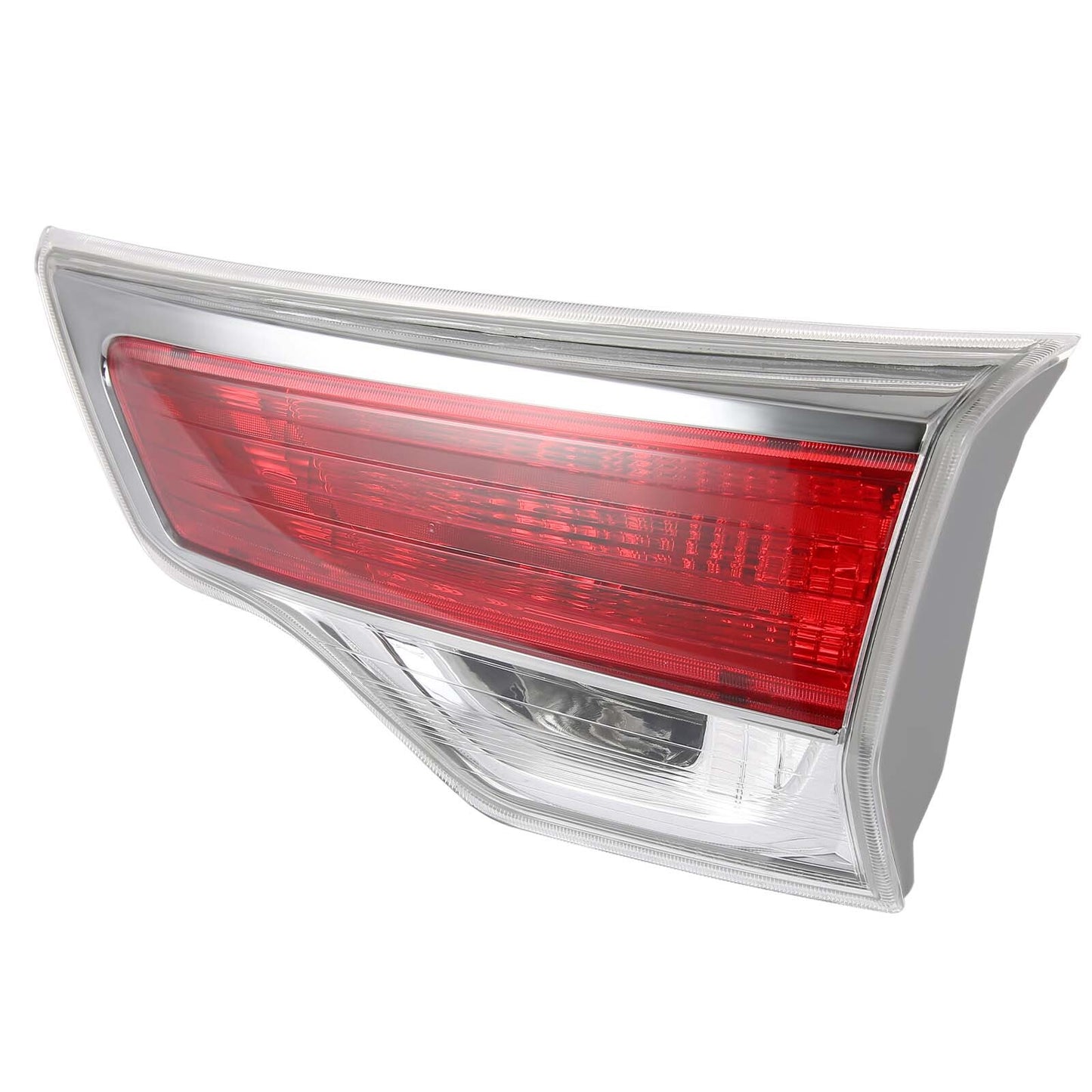 The rear brake light is applicable to the inside right side of 2014 and 2015 for Toyota Highlander models.