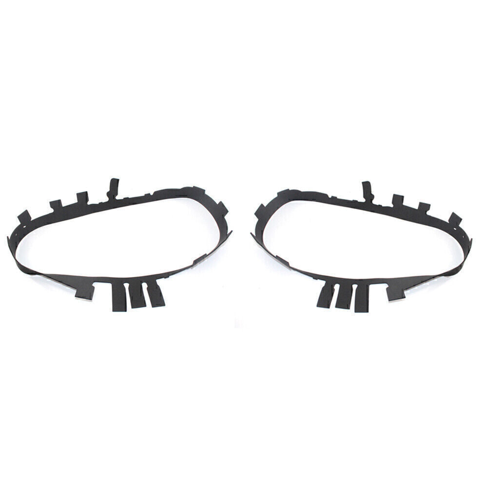 2x RightLeft Headlight Lens Trim Gaskets Replacement For 2005-2013 C6 for Corvette