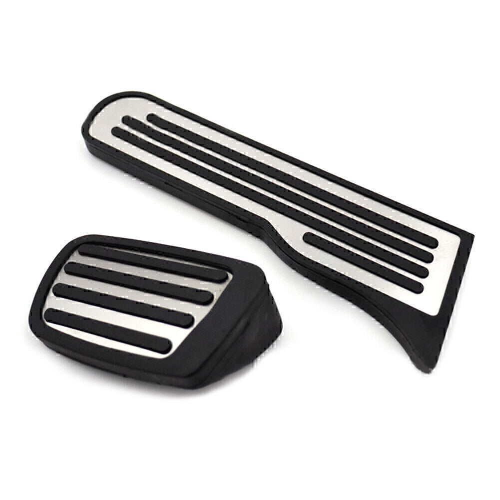 2 x Car Foot Gas Brake Pedals Cover Kit Fit for Chevrolet Camaro 2016+ Auto