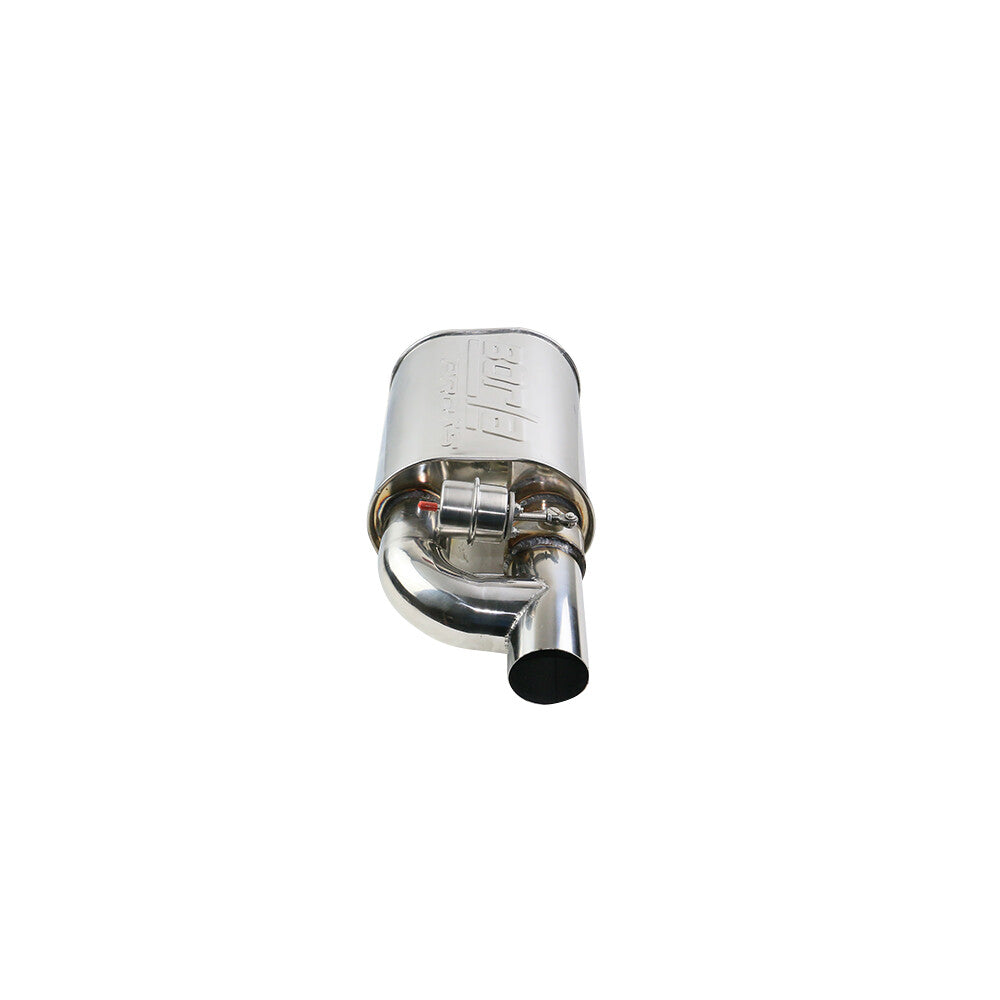 Pair 2.5 In/out Adjust Sound Value Muffler Exhaust WITH Exhaust Valve 8.346