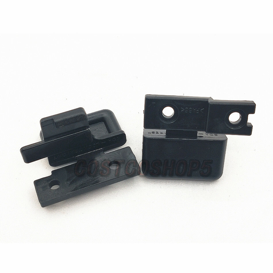 Set of 2 Left Right Center Console Lock Tray For 03-07 for Honda Accord 04 05 06