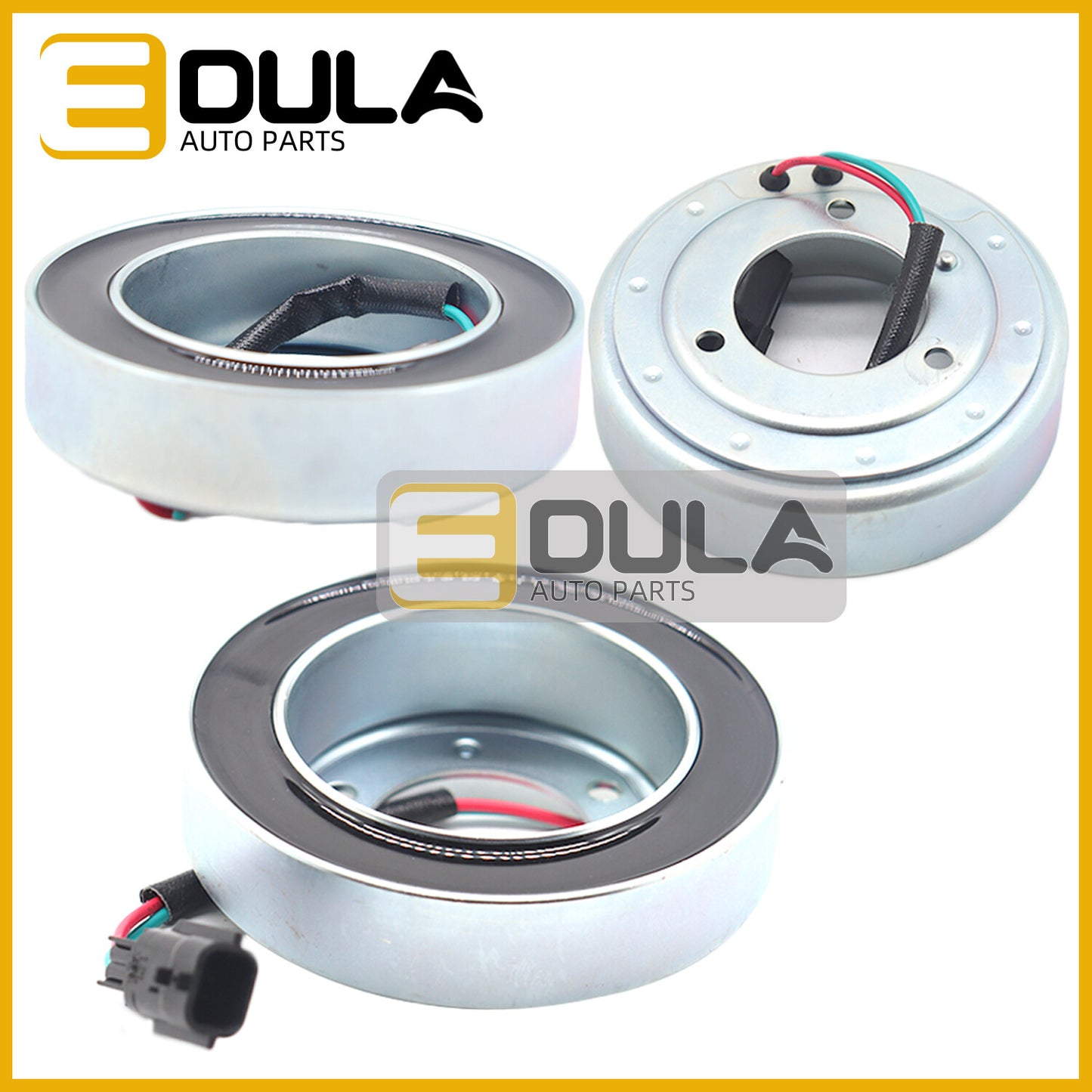 One-piece set of clutch coils for the air conditioning compressor of 2008-2015 for Nissan Rogue 2.5L 92600-JP11D vehicles.