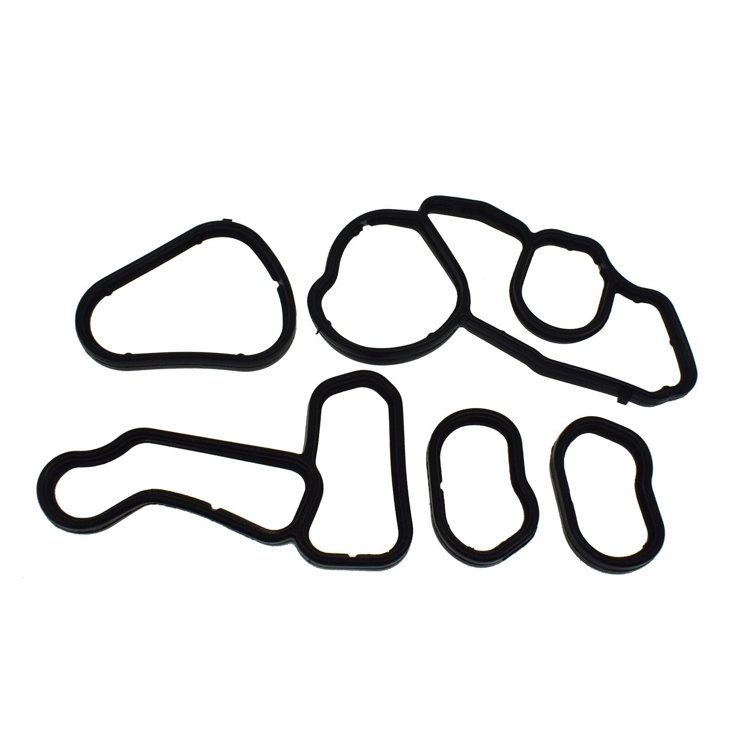Set of 5pc Oil Cooler Gasket 11427625484 for BMW 1er 3er F20 F21 F30 F31 F35 F80
