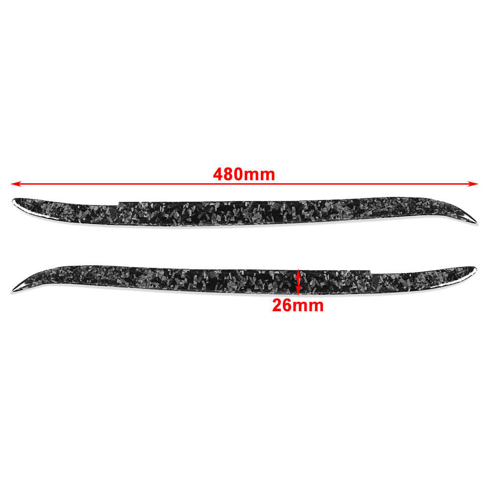 Headlight Eyebrow Eyelid Cover for BMW 5 Series E39 1997-2003