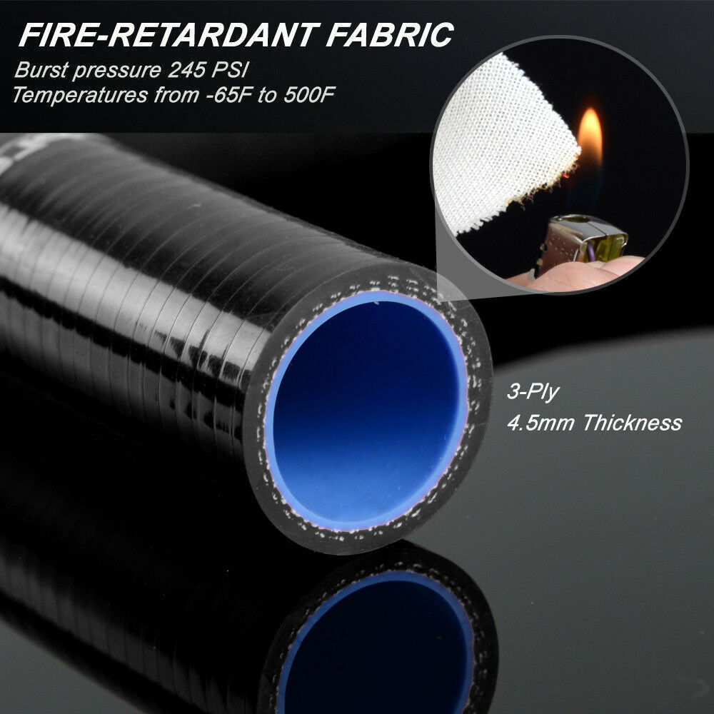 Suitable for BRZ or for Scion FR-S GT86 2012 - new Silicone Intake Black Hose Kit