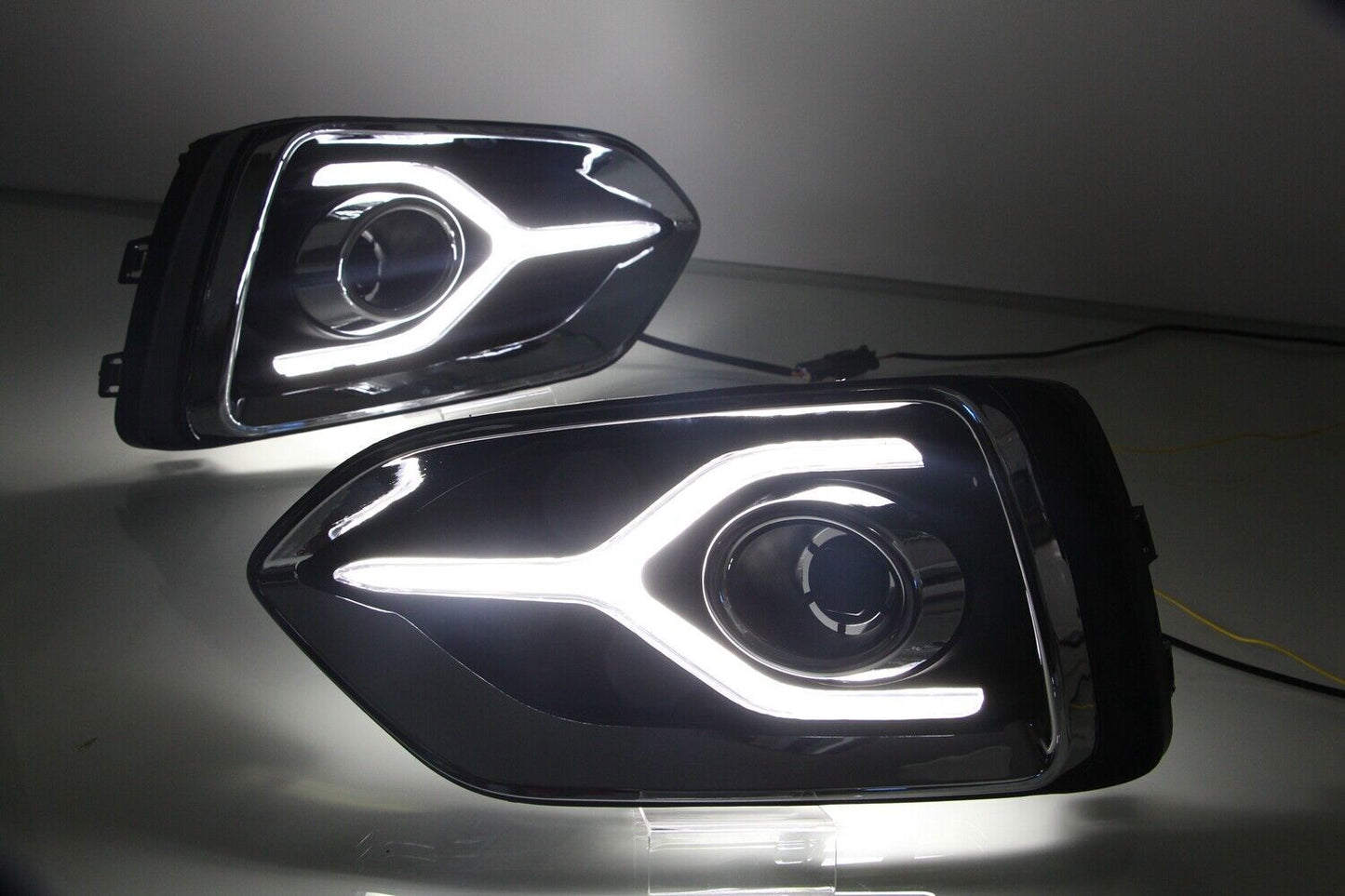for Hyundai Accent 2018-2020 DRL Daytime Running Fog Light W/Turn Signal Lamps