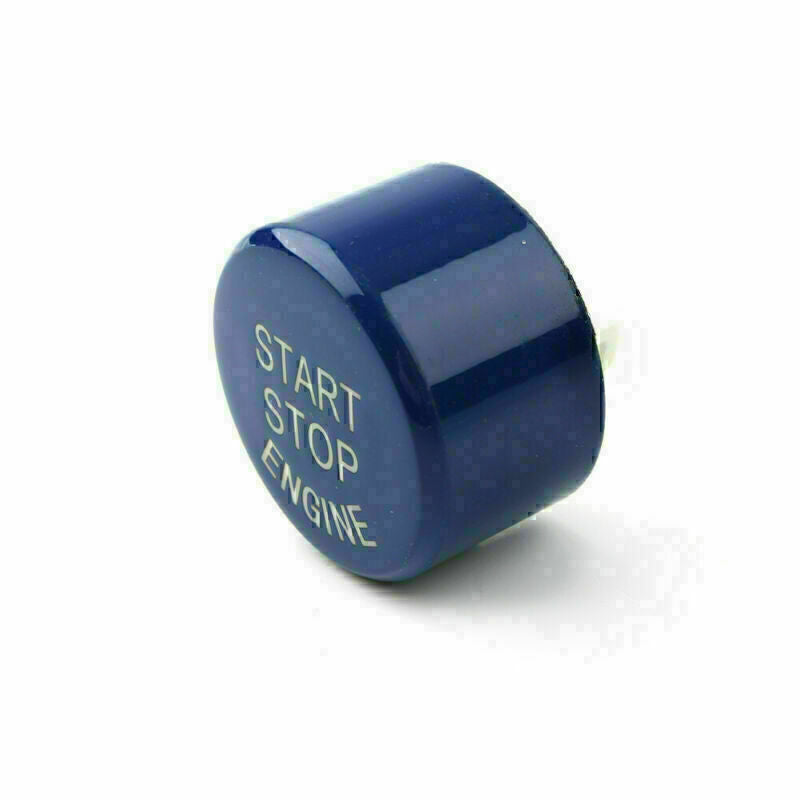 Autos Motor Start Stop Knopf Abdeckung Trim Blau f¨¹r for BMW 5er G30 G Chassis