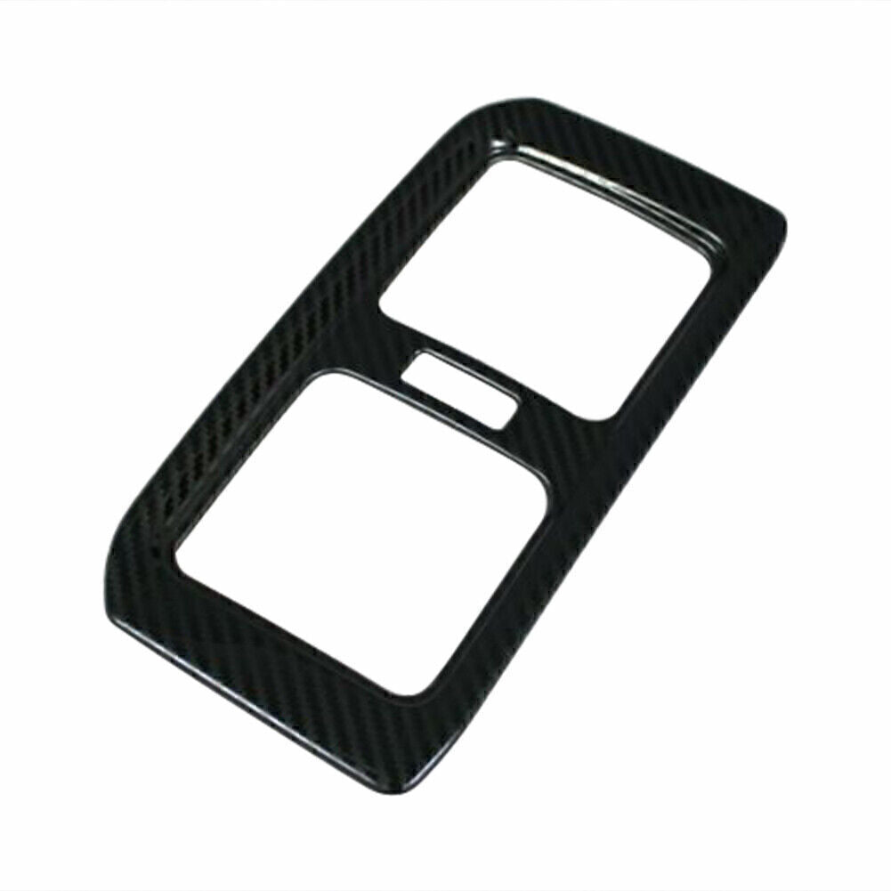 Fit for Toyota RAV4 2019-2020 Carbon Fiber Rear Air Condition Vent Outlet Cover Trim