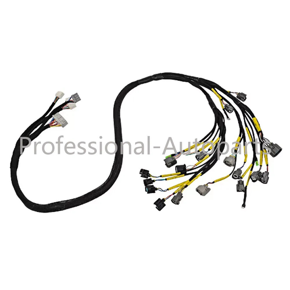 CNCHOBD21 Tucked Engine Wiring Harness Replacement for Civic Integra B16 B18 D16
