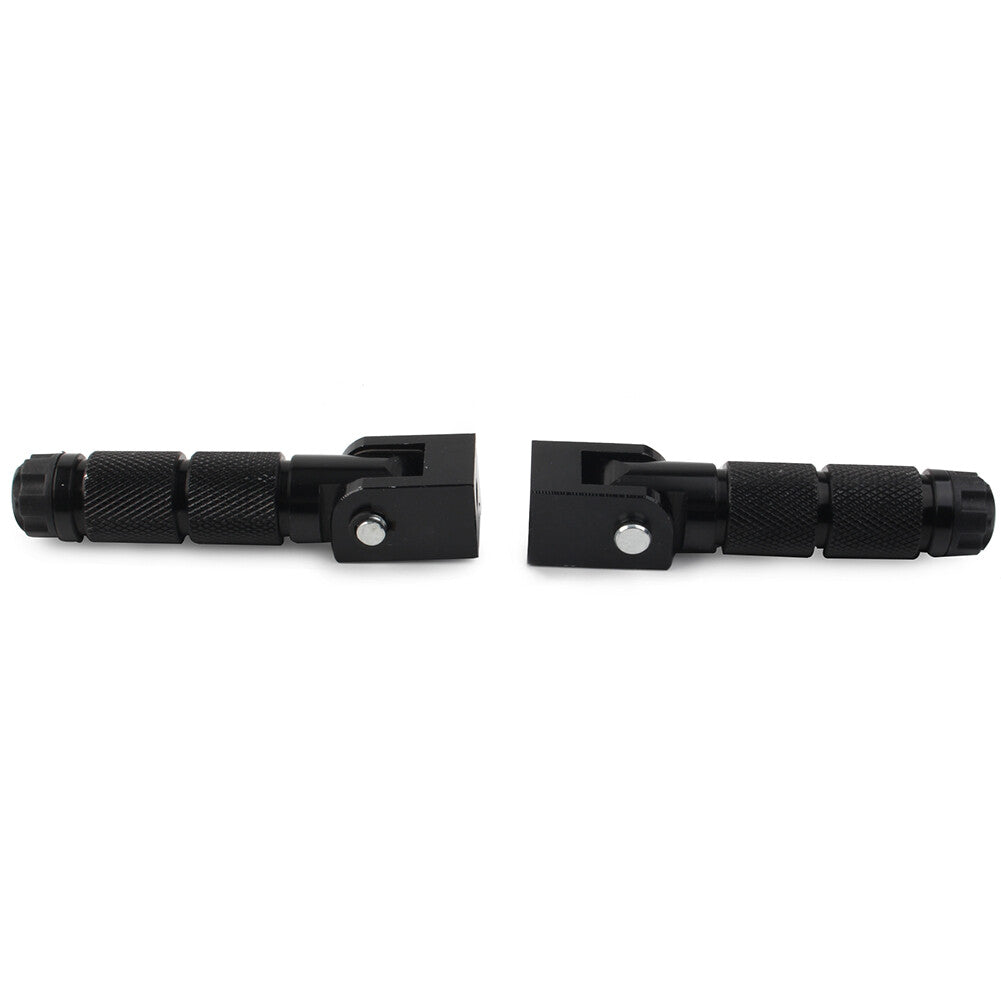 Universal 8mm Footpegs Folding Passenger Foot Pegs Fit for YAMAHA for Suzuki for Kawasaki