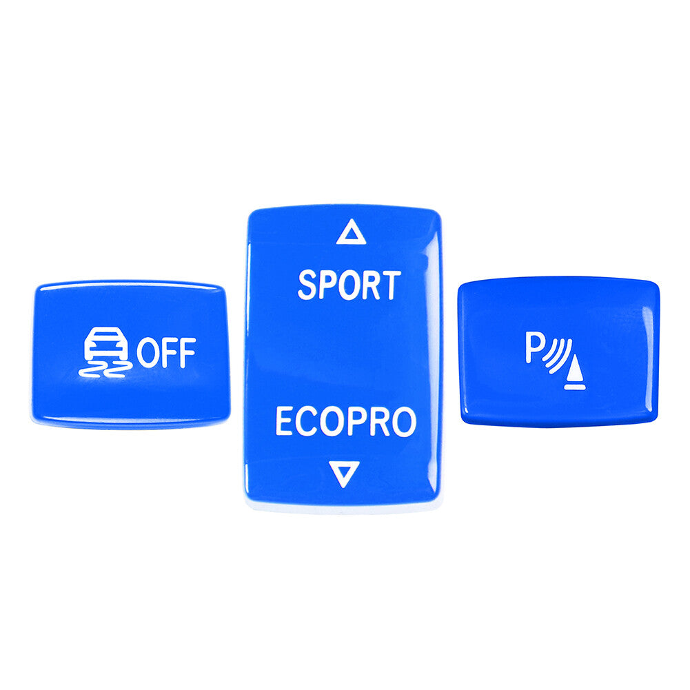 Schaltknopf Trim F¨¹r for BMW F20 F21 F22 F23 F30 F31 F31 F33 F33 F31 F33 F36 Blau