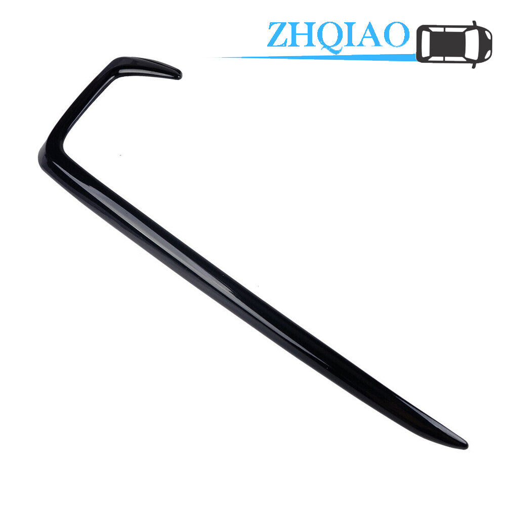 2PCS Gloss Front Fog Lamp Eyebrow Light Cover Trim for Honda 10th for Civic 2019-21
