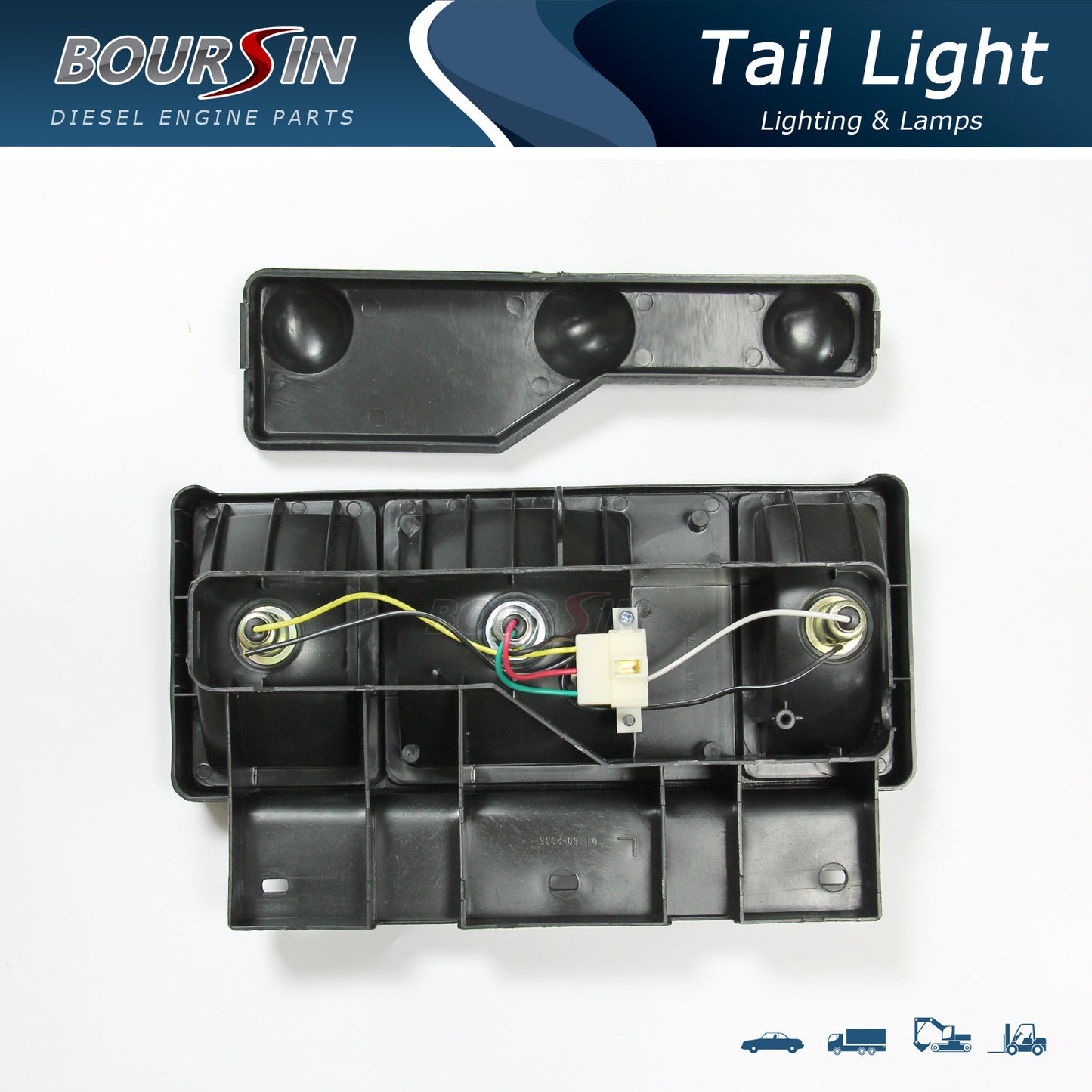 Tail Light Fit for Isuzu NPR NQR NRR FSR FRR Truck Rear Tail Lamp 1987-2019 1 Pair
