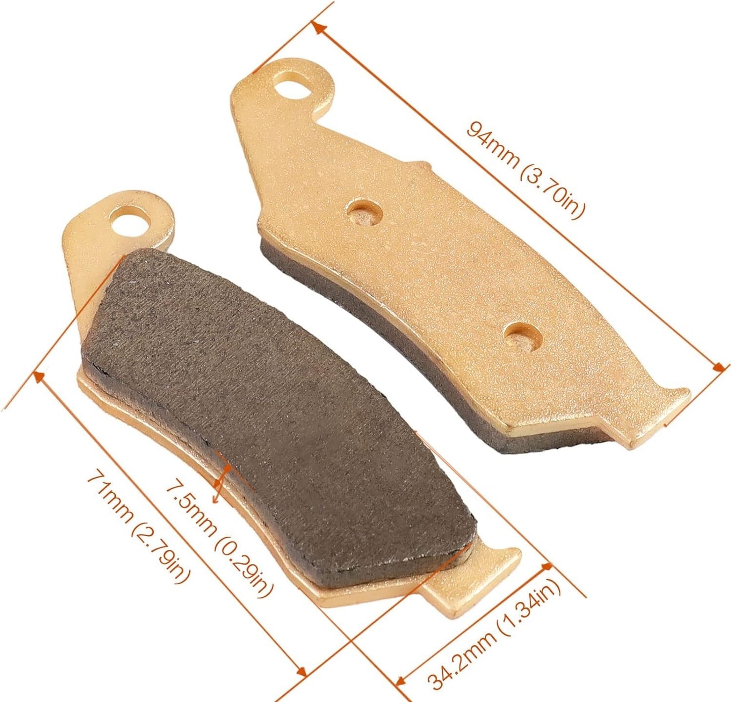 Brake Pads Front Rear for Suzuki RM-Z 250 RMZ 250 RM-Z 450, for Yamaha YZ125