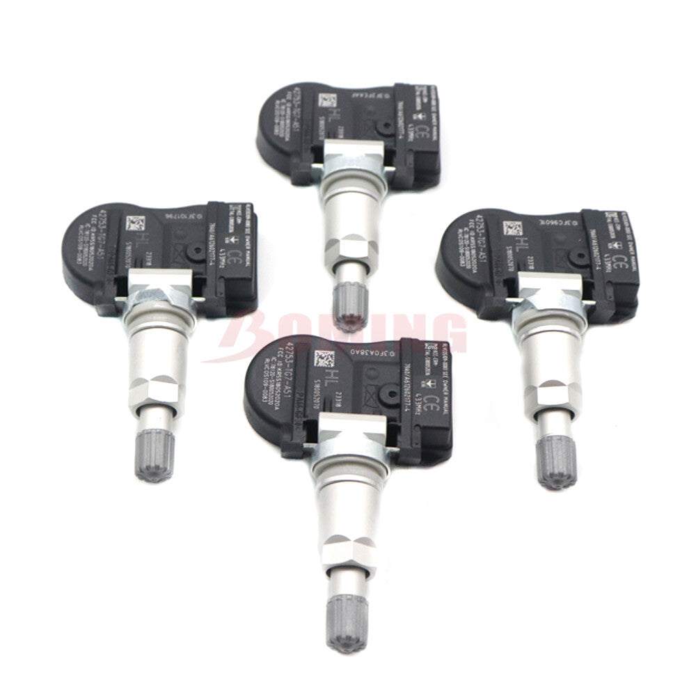 4-pack of 42753-TG7-A51 tire pressure sensors for Honda Pilot 2016-19 42753-TG7-A51
