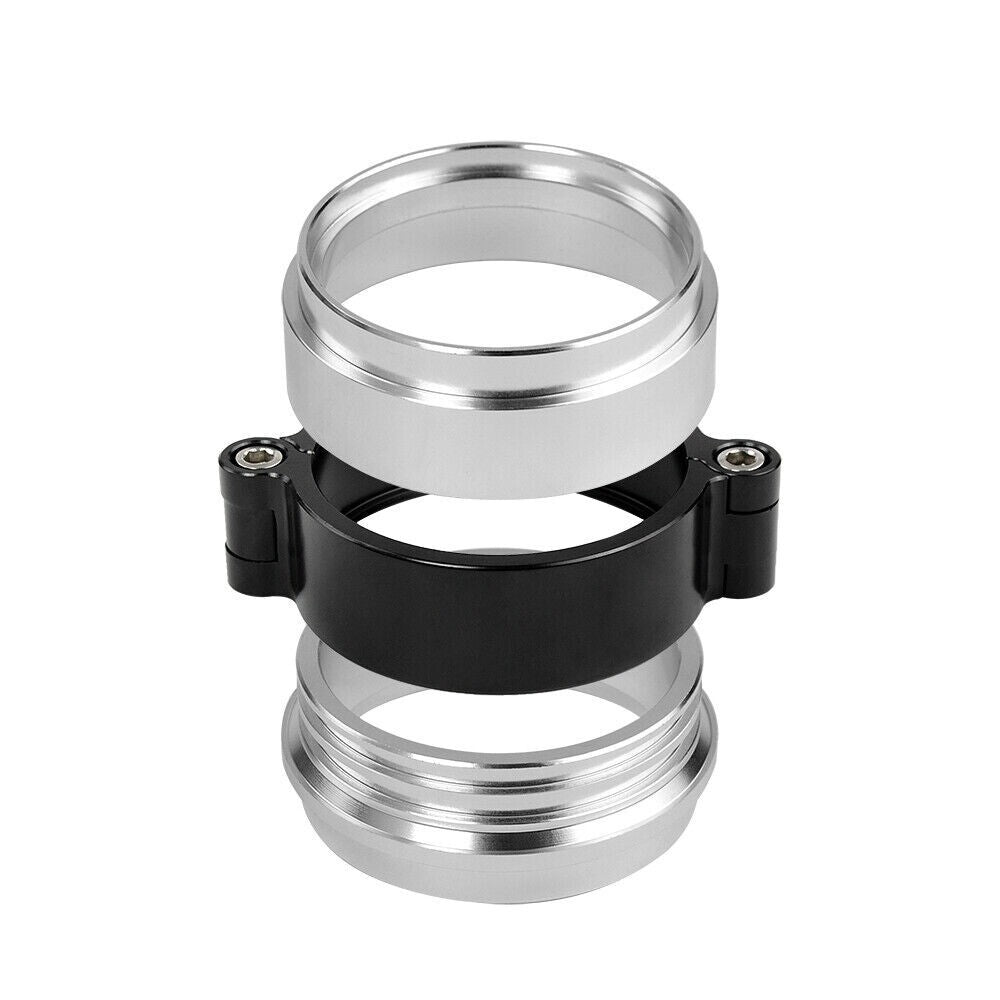 New 2.5/62mm Aluminum HD V-Band Clamp Flange Air Intake Intercooler Turbo Pipes
