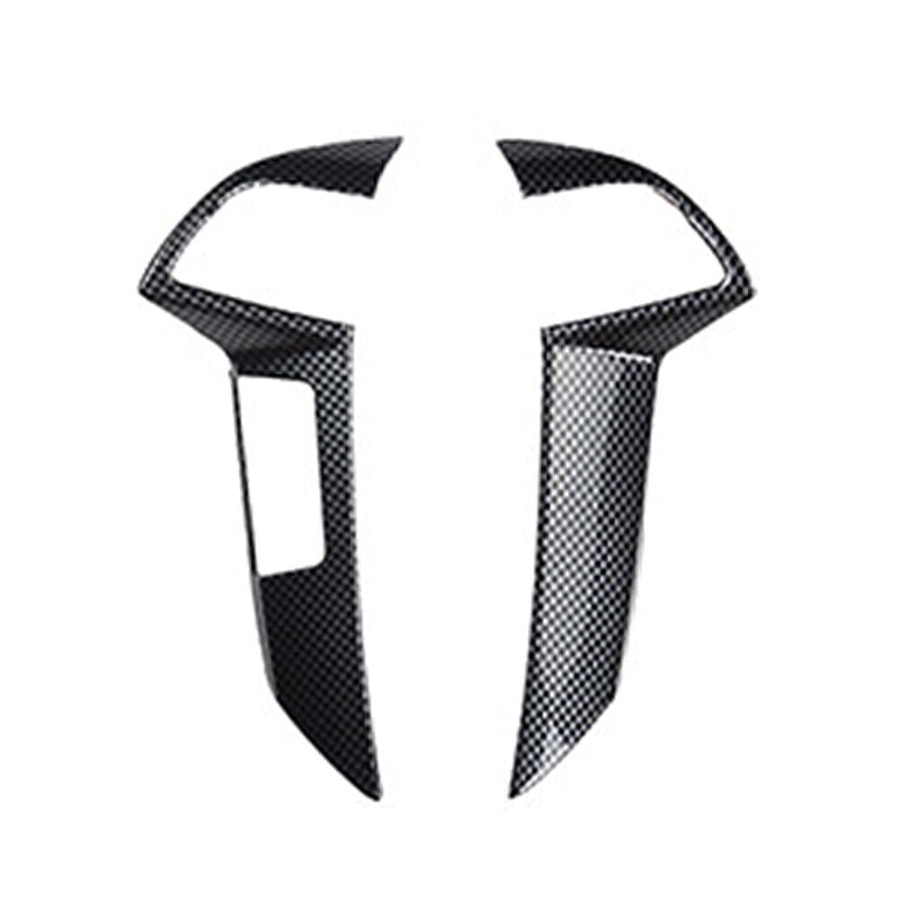 Interior Inner Steering Wheel Trim Cover Fit for Honda Accord 08-12 Carbon Fiber po