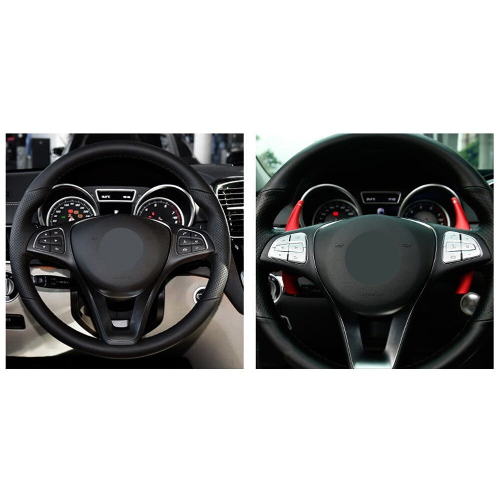 Steering Wheel Button Cover Trim Fit for GLE GLS A B GLA Class Button Cover