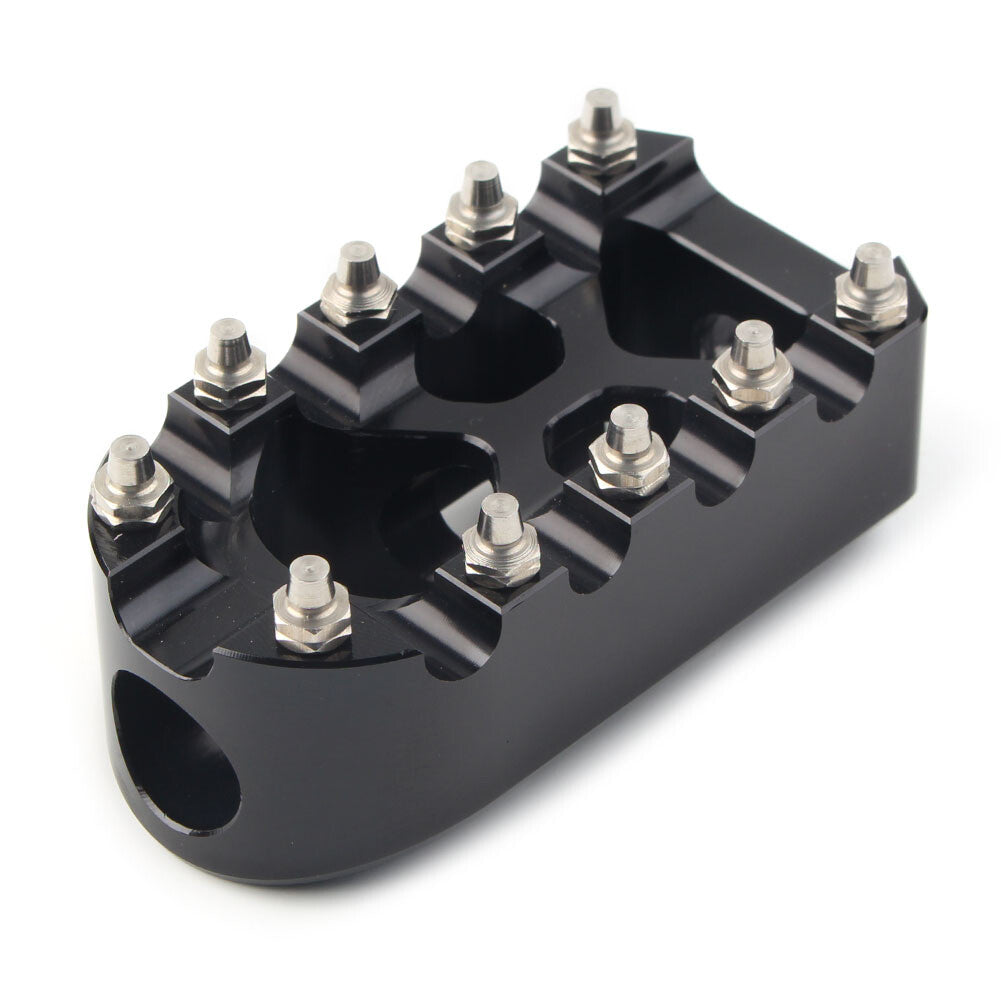 Black Anti-Skid Gear Brake Shift Peg Pedals MX Style for Harley Universal