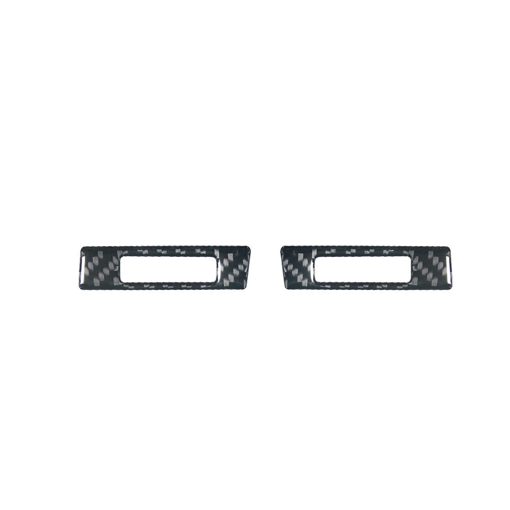 2X Car Air Vents Frame Panel Trim Cover Carbon Fibre for Toyota Tundra 2007-2013