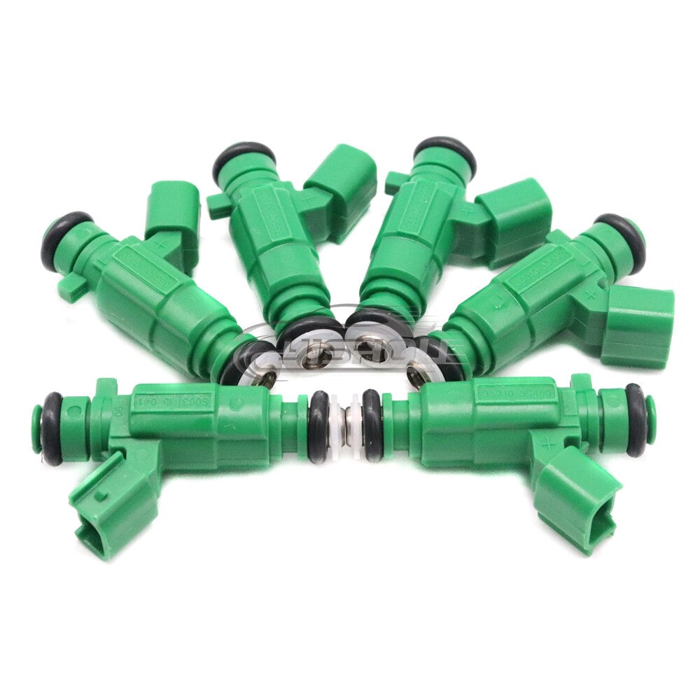 35310-3C400 6PCS Fuel Injectors for Hyundai Sedona Santa Fe for KIA Sorento 3.5L V6