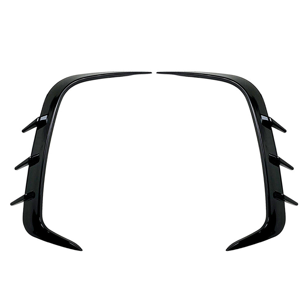 Rear Bumper Splitter Canard Air Vent Trim for BMW 4 Series G22 G23 M-Sport 21-22