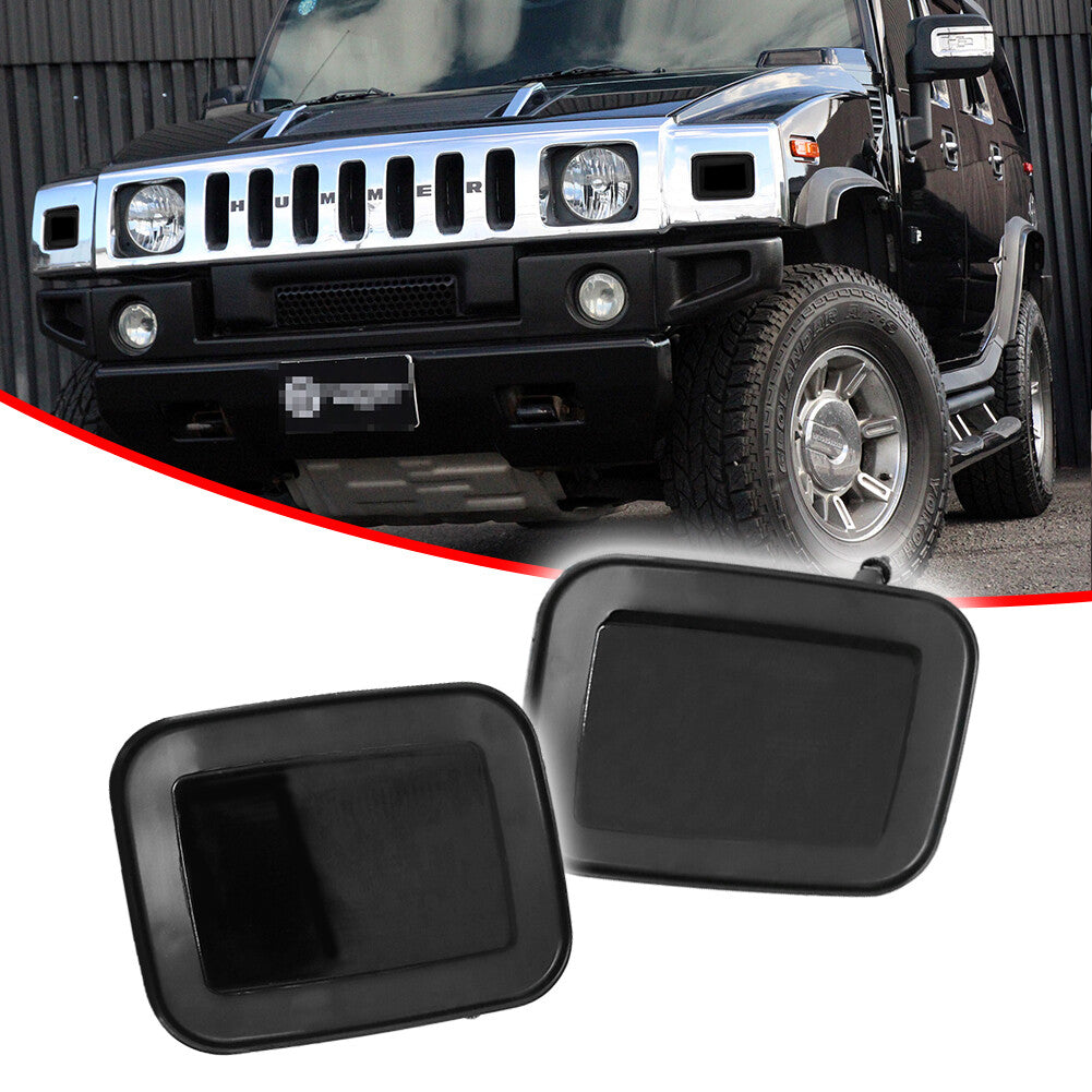 The front bumper turn signal camera is compatible with 03-09 for Hummer H2 and 05-09 for Hummer H2 SUT-.