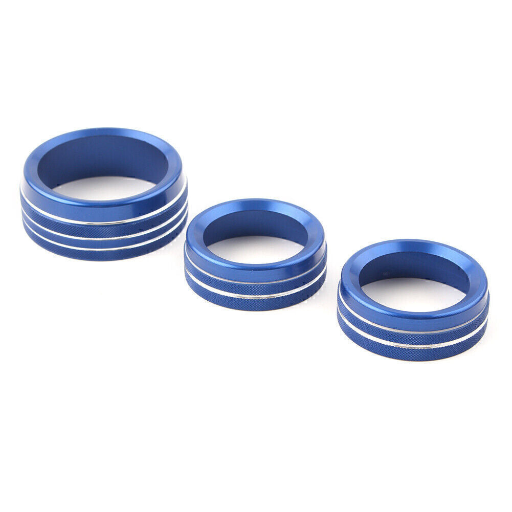 Blue Center Air Condition Switch CD Button Knob for Dodge for Challenger 2015-2020