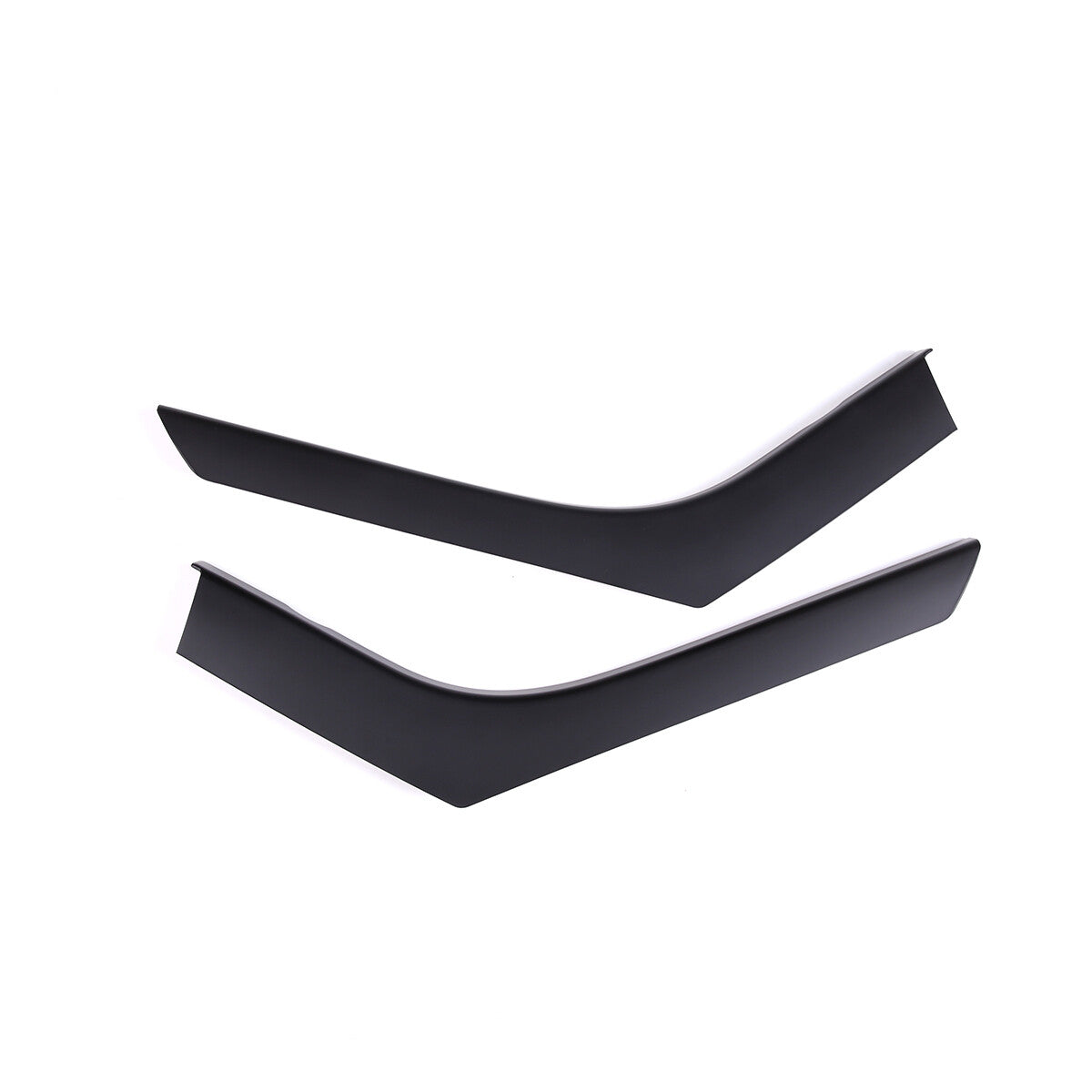 Red carbon fiber front fender cover decorative sticker for Corvette C7 2014-2019