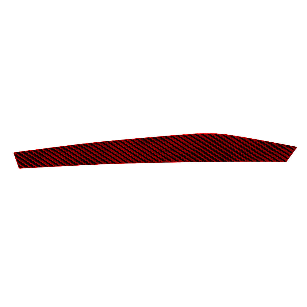 Red Carbon Fiber Center Console Right Side Cover Trim for Ford Explorer 2020-23