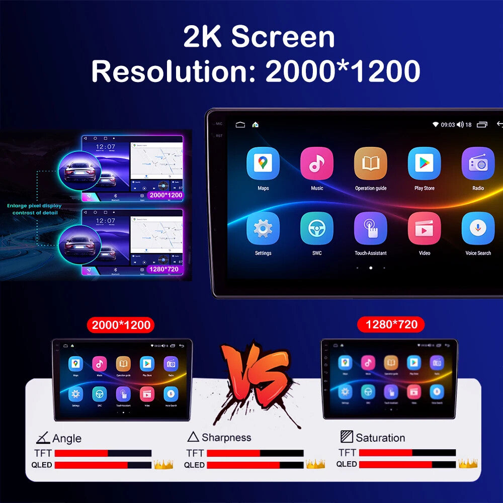 for Honda CRV for CR-V 1997-2001 Stereo CarPlay Android Car Radio GPS Player Screen